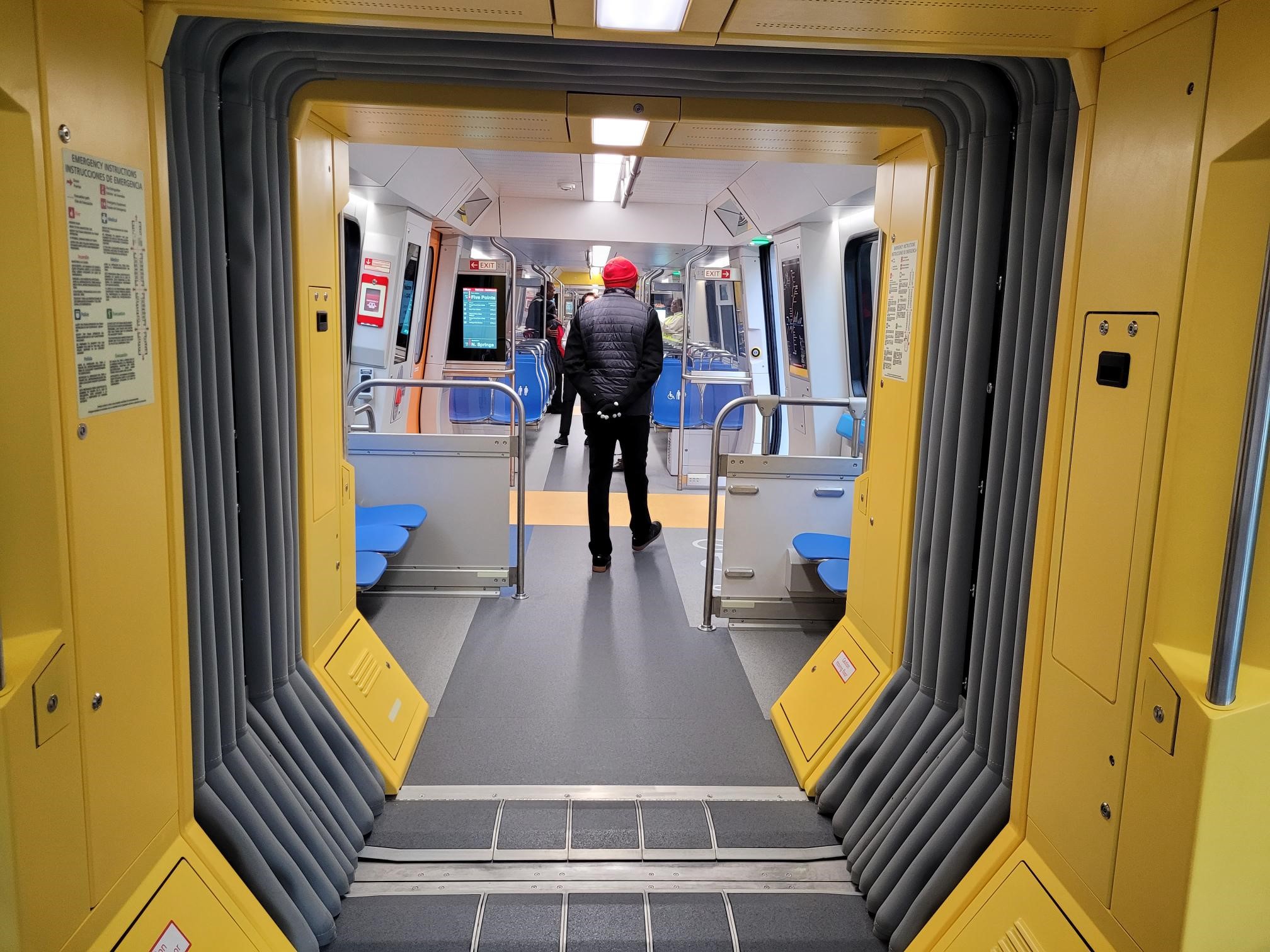 New Railcar Gangway